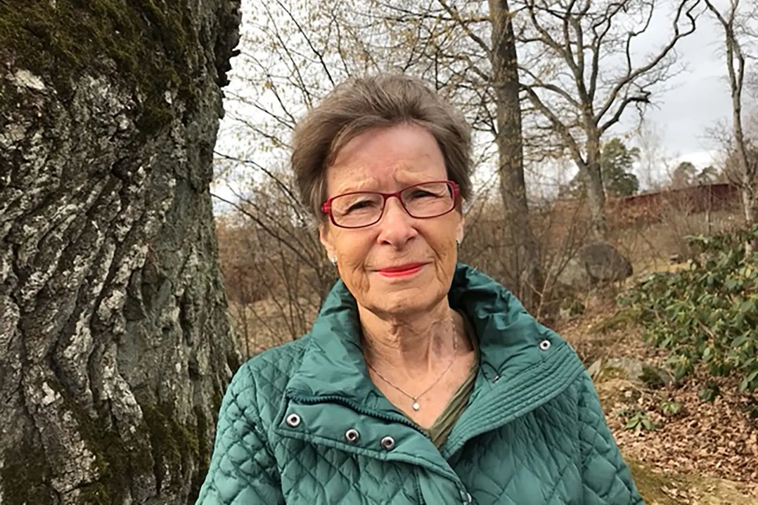 Christina Gyllenram Hyllengren, 77 år, ser till att hålla franskan vid liv för att kunna känna sig bekväm att prata när de reser och vandrar i Frankrike och Italien.