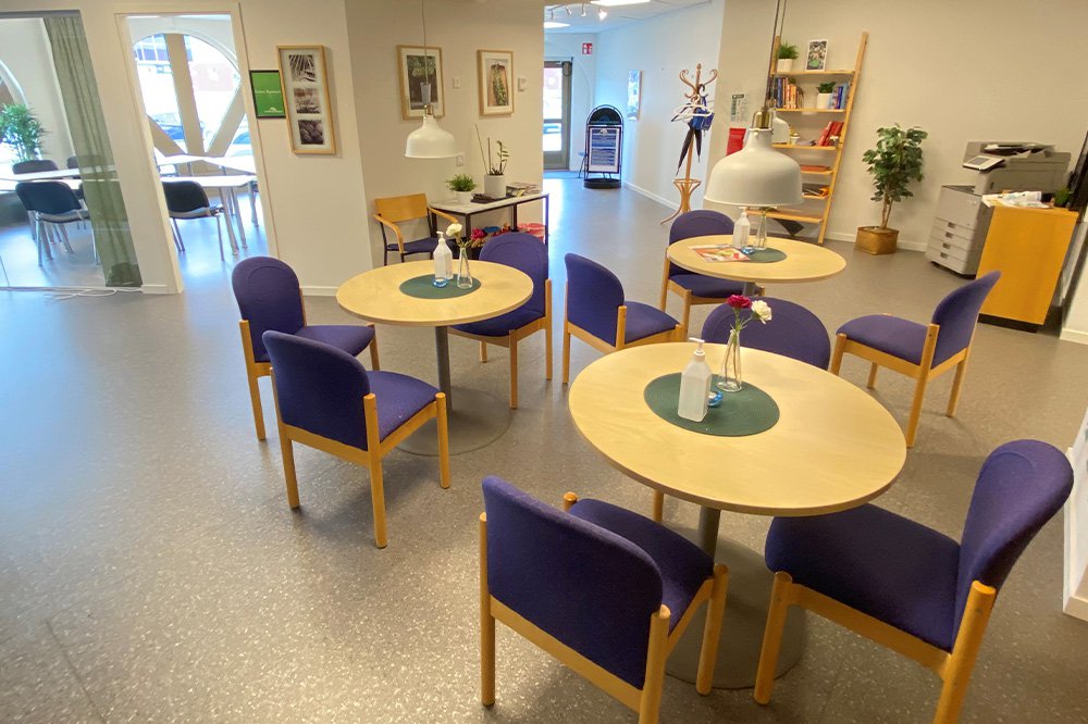 Kök och café i lokalerna i Örnsköldsvik