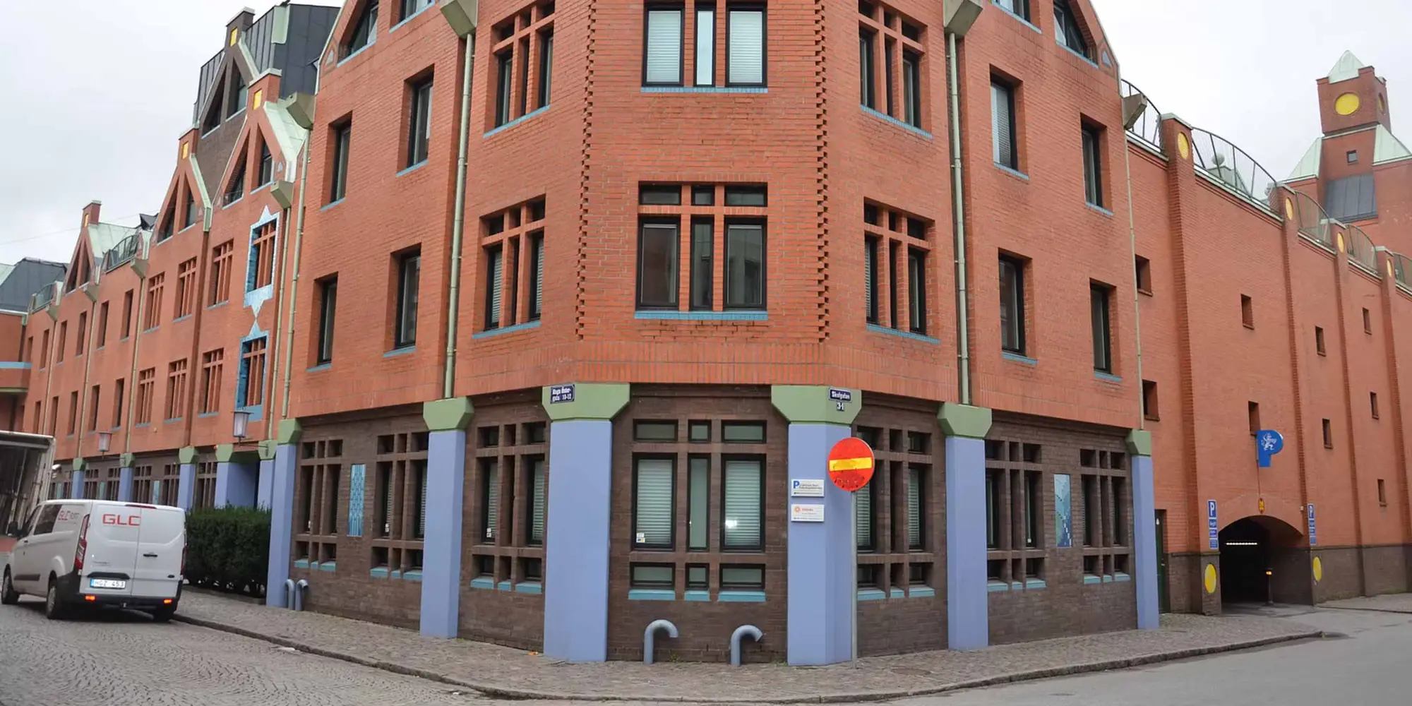 Fasad på Haga Östergata 12 i Göteborg